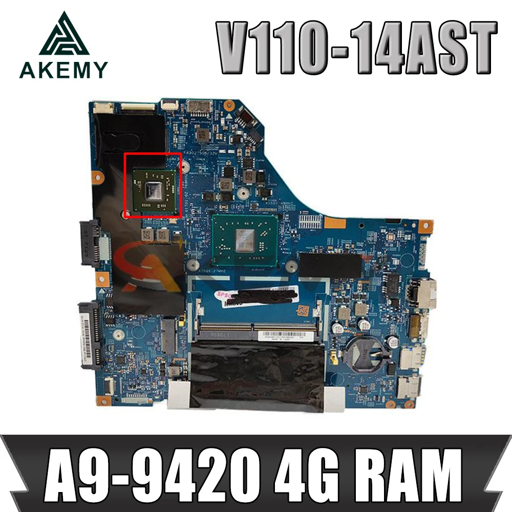 For Lenovo V110 -14AST Laptop Motherboard LV1145_ASR_MB_PCR 15283-3 448.08A01.0031 With AMD CPU A9-9420 AMD RAM:4G 100% Tested
For Lenovo V110 -14AST Laptop Motherboard LV1145_ASR_MB_PCR 15283-3 448.08A01.0031 With AMD CPU A9-9420 AMD RAM:4G 100% Tested