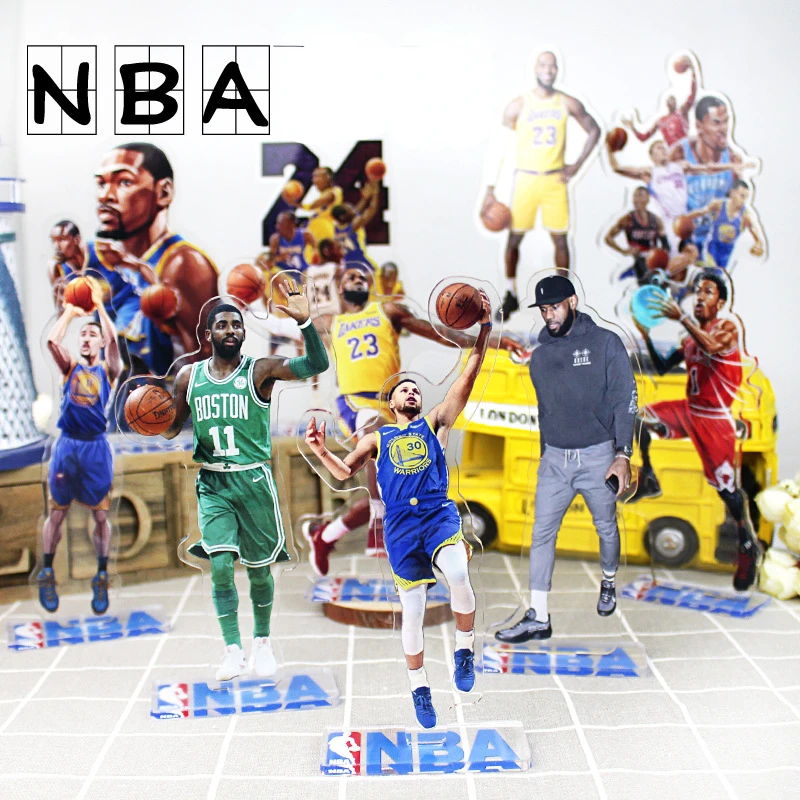 Звезда НБА, стоячий знак LeBron Джеймс Стивен Карри Кайри Ирвинг Коби Брайант, столешница, украшение, товары
Звезда НБА, стоячий знак LeBron Джеймс Стивен Карри Кайри Ирвинг Коби Брайант, столешница, украшение, товары