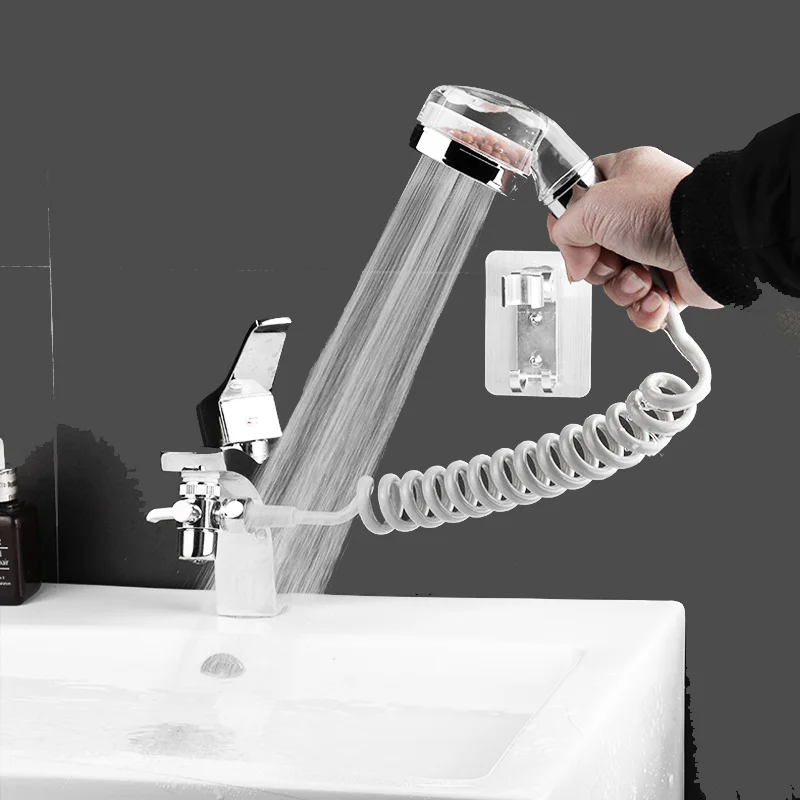 Bathroom Water Faucet External Shower Wash Hair Water Tap Hose Head Kitchen Household Defence Splash Nozzle Shower Head
Bathroom Water Faucet External Shower Wash Hair Water Tap Hose Head Kitchen Household Defence Splash Nozzle Shower Head
