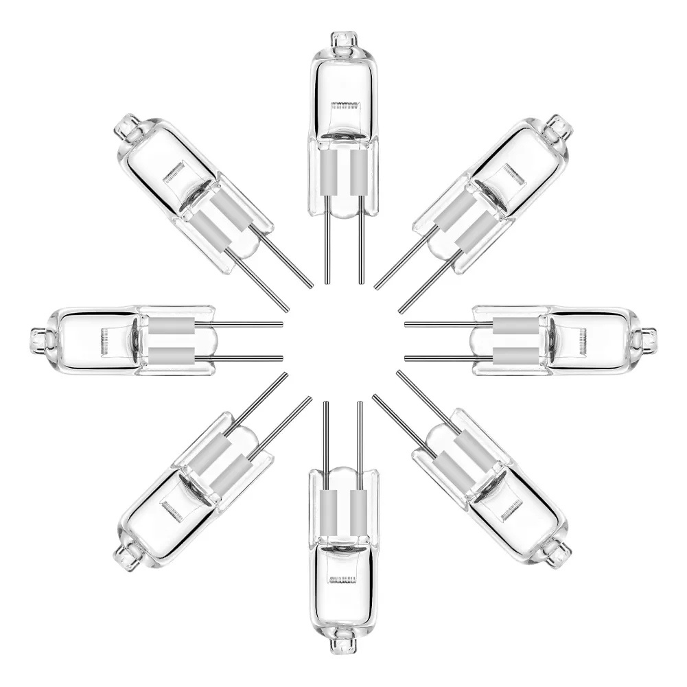 

Energy G4 12V Halogen Bulbs 2900K indoor lighting JC 5W 10W 20W 35W 50W Warm Light Bi-Pin LED Crystal Globe Lamp