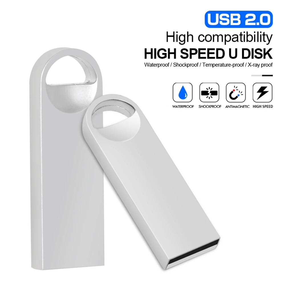 

Mini USB 2.0 U disk flash stick Pendrive metal flash drive 128GB 64G 32G 16G 8g memory usb stick drives pendrive flash drives