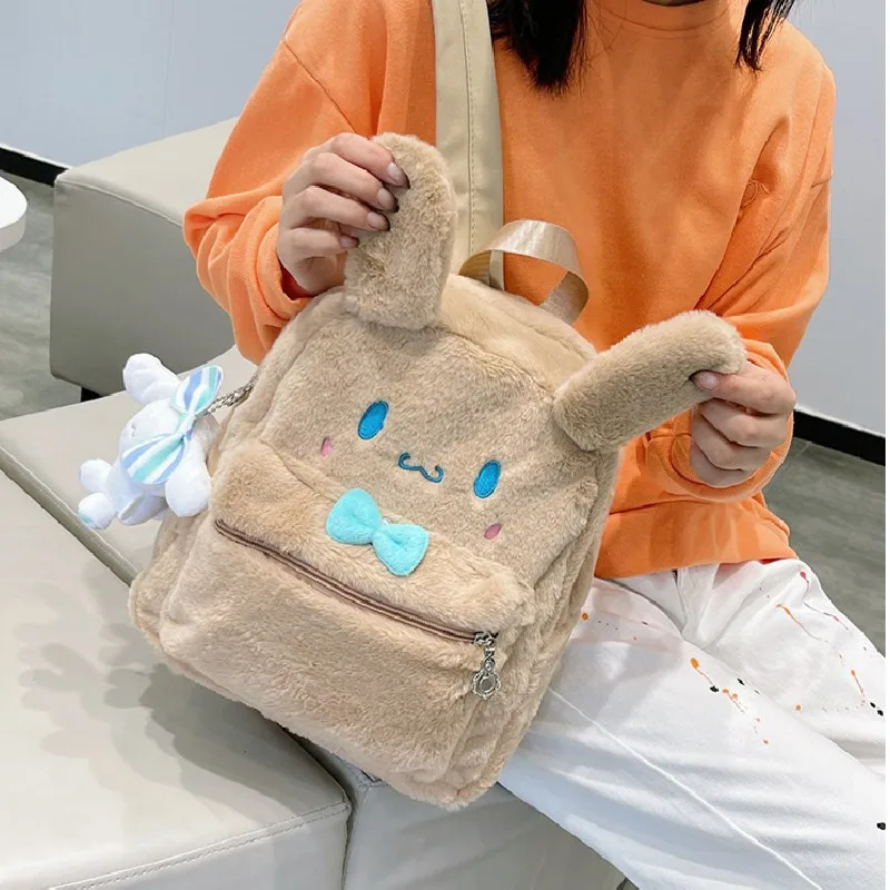 Kawaii Sanrio Cinnmoroall Cartoon High Capacity Girl Heart Student Bag Ins Simple Stylish and Portable Travel Plush Backpack
Kawaii Sanrio Cinnmoroall Cartoon High Capacity Girl Heart Student Bag Ins Simple Stylish and Portable Travel Plush Backpack