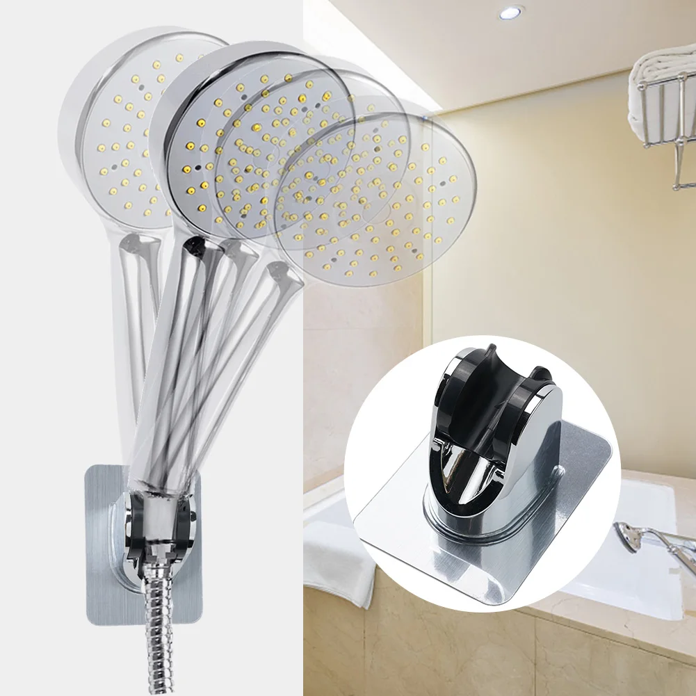 Head Holder Shower Bracket Stable Wall Mounted 1pc ABS+metal Adjustable Direction Fit Smooth Surfaces Punching-free
Head Holder Shower Bracket Stable Wall Mounted 1pc ABS+metal Adjustable Direction Fit Smooth Surfaces Punching-free