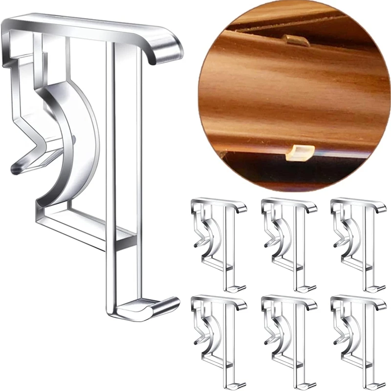 

Valance Clips 2inch 5pcs Clear Plastic Hidden Retainer Holder for Window Blind Valance,Horizontal Faux & Wood Blinds Parts