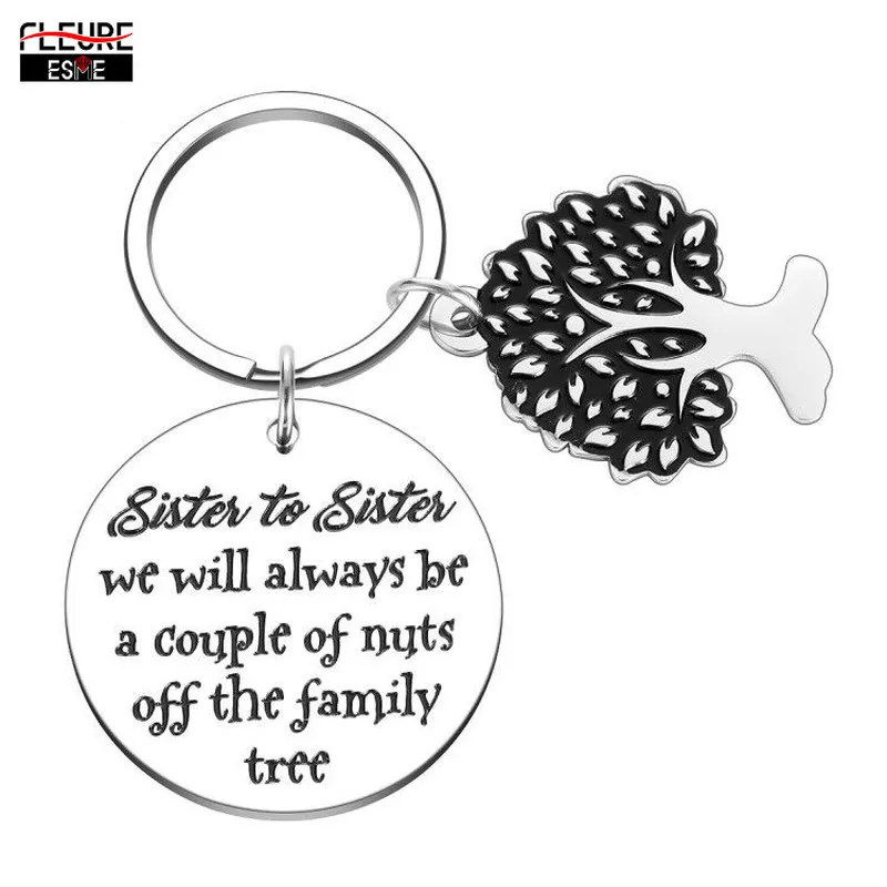 Sister Gifts To Sister From Sisters Day Keychain for Girls Women Best Friends Birthday Valentine Wedding Gifts Sisters Jewelry
Sister Gifts To Sister From Sisters Day Keychain for Girls Women Best Friends Birthday Valentine Wedding Gifts Sisters Jewelry
