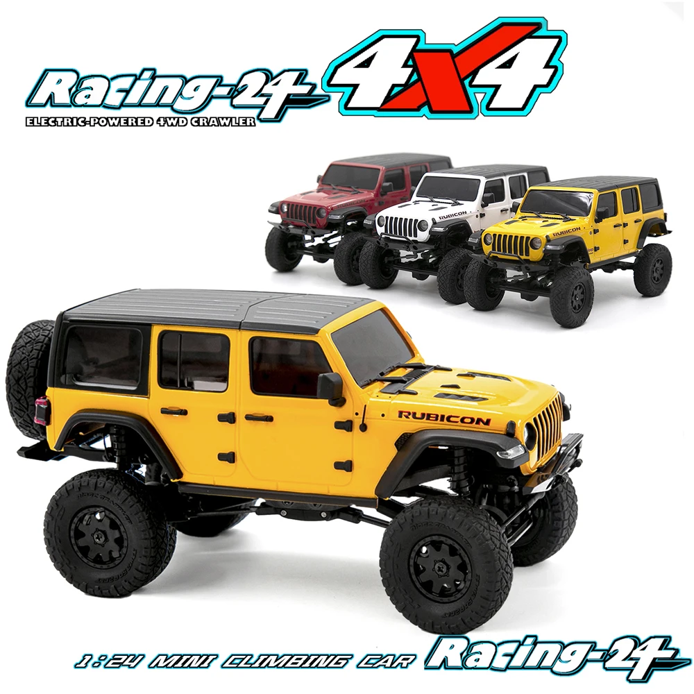 

Mini-z Racing-24 4x4 2.4GHz Electric-power 4WD Crawler 1:24 Mini Climbing RTR Car Buggy 6.5km/h 30m Range Toy For Gift