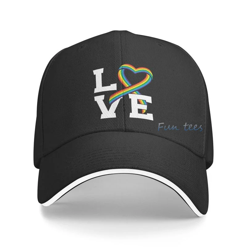 Love Rainbow Ribbon Baseball Caps Funny Unisex Soft Casquette Cap Fashion Denim Hat Vintage Adjustable Black Peaked Cap
Love Rainbow Ribbon Baseball Caps Funny Unisex Soft Casquette Cap Fashion Denim Hat Vintage Adjustable Black Peaked Cap
