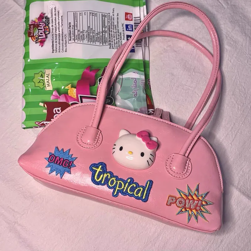 HelloKittys Shoulder Bag Kawaii Sanrio Cartoon Cute Girl Heart Hand Bag Candy Shell Bag Retro Exquisite Armpit Bag Gift for Girl
HelloKittys Shoulder Bag Kawaii Sanrio Cartoon Cute Girl Heart Hand Bag Candy Shell Bag Retro Exquisite Armpit Bag Gift for Girl