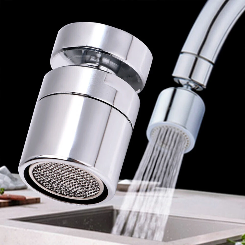 

Water Faucet Aerator Bubble Water Saving 360-Degree Rotate Swiveling Sprayer Sink Aerator Tap Nozzle Kitchen Bathroom Taps