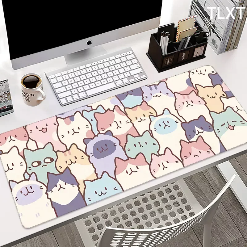 NEW Cute Mouse Pad Cat Large Xxl Keyboard Deskpad Mouse Mat 100x55cm Table Mats Home Carpet Rubber Desk Mat Cute Office Mousepa
NEW Cute Mouse Pad Cat Large Xxl Keyboard Deskpad Mouse Mat 100x55cm Table Mats Home Carpet Rubber Desk Mat Cute Office Mousepa