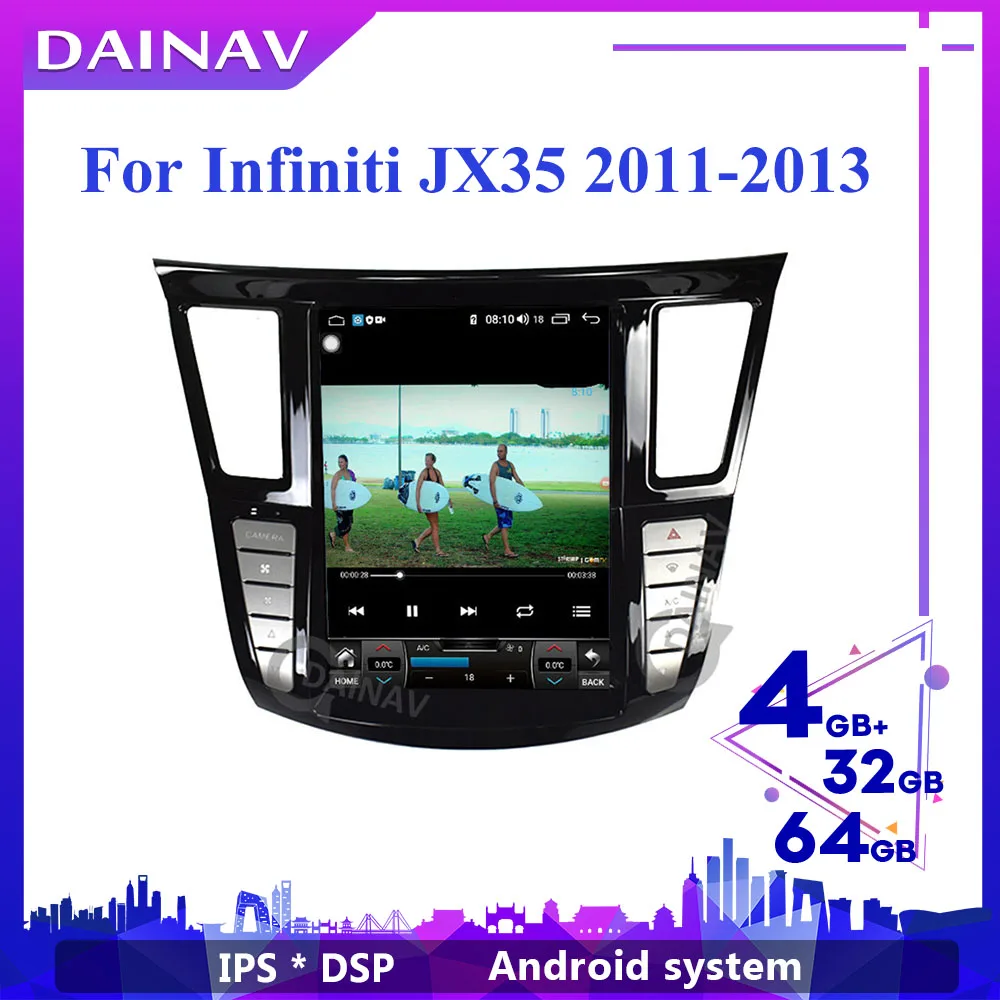 12.1 inch Vertical Screen Car Radio Stereo For Infiniti JX35 2011 2012 2013 Car Autoradio GPS Navigation Multimedia DVD player
12.1 inch Vertical Screen Car Radio Stereo For Infiniti JX35 2011 2012 2013 Car Autoradio GPS Navigation Multimedia DVD player