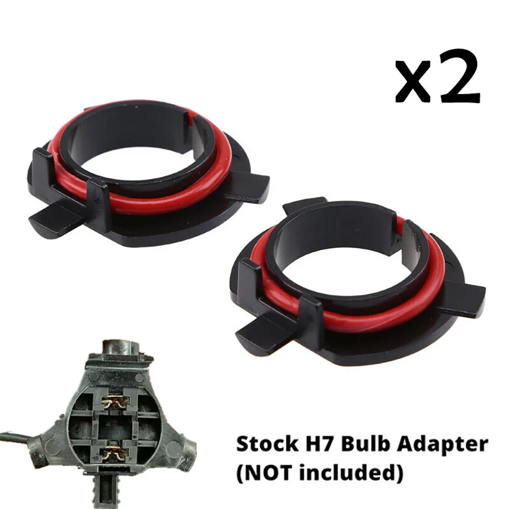 2pcs H7 LED Headlight Bulb Adapter Holder Socket Base Retainer For Kia Black Plastic Bulb Base Car Accessories
2pcs H7 LED Headlight Bulb Adapter Holder Socket Base Retainer For Kia Black Plastic Bulb Base Car Accessories