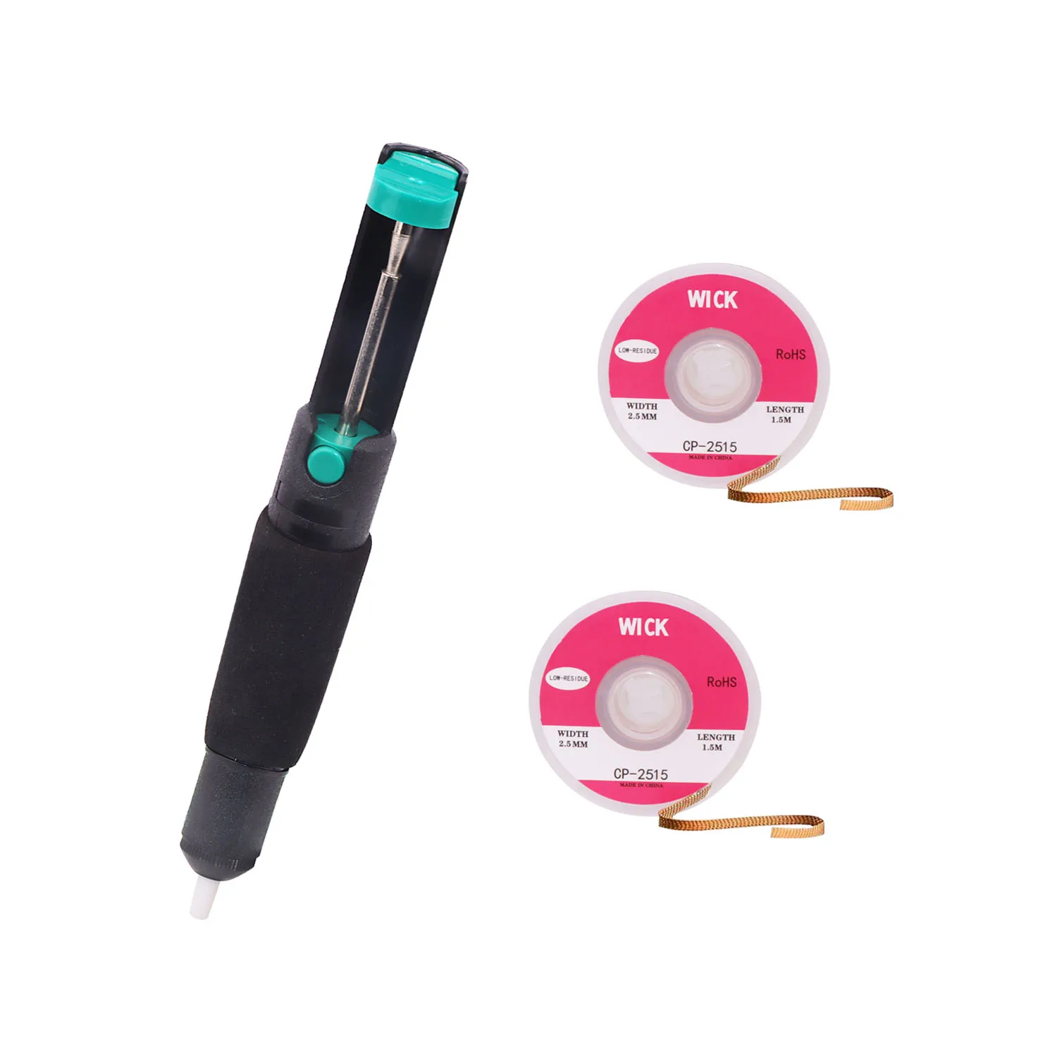 Фитиль для распайки, паяльная присоска, ручка, насос, всасывающий алюминиевый металлический сетчатый плетеный скотч, медный сварочный инструмент для ремонта припоя
Фитиль для распайки, паяльная присоска, ручка, насос, всасывающий алюминиевый металлический сетчатый плетеный скотч, медный сварочный инструмент для ремонта припоя