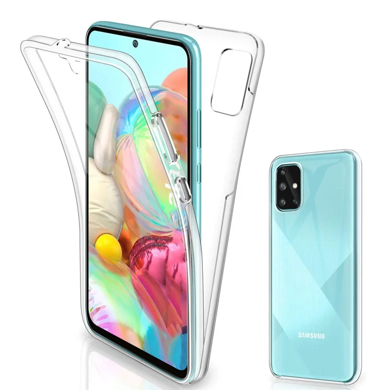360 Full Body Soft Clear Cover For Samsung Galaxy S20 FE S21 Plus Note 20 Ultra M31S A12 A42 A21S A31 A41 A51 A71 A30S A50 Case
360 Full Body Soft Clear Cover For Samsung Galaxy S20 FE S21 Plus Note 20 Ultra M31S A12 A42 A21S A31 A41 A51 A71 A30S A50 Case
