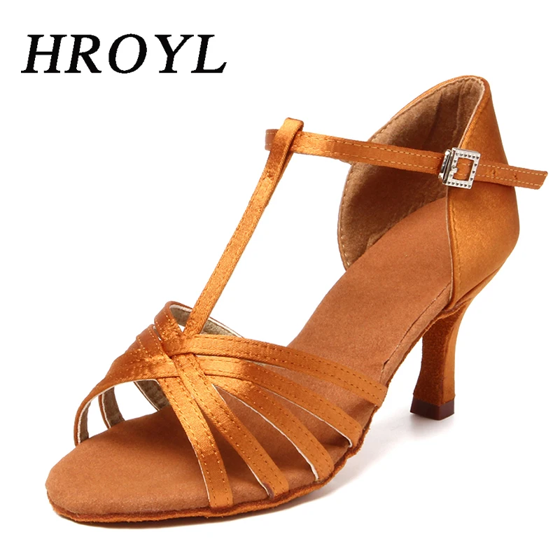 HROYL Latin Dance Shoes for Girls Woman Ladies Ballroom Modern Tango Dancing Shoes T-shoelace Practice Dance-Shoes Salsa
HROYL Latin Dance Shoes for Girls Woman Ladies Ballroom Modern Tango Dancing Shoes T-shoelace Practice Dance-Shoes Salsa