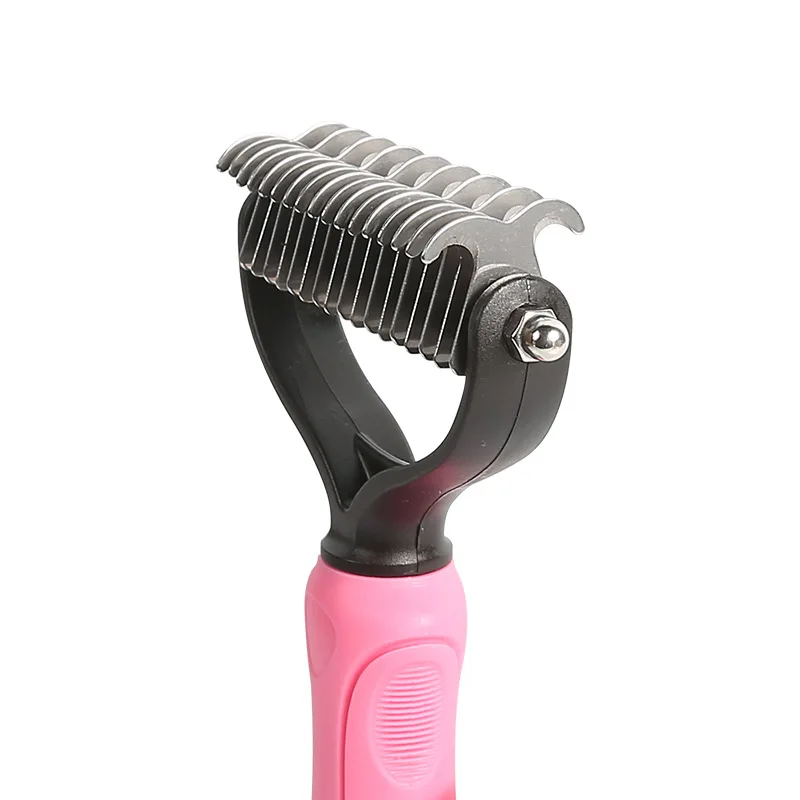 LOVE pet Comb Brush Dog Knot Untying Comb Double-Sided Stainless Steel Cat Comb Pet Hair Cleaning Supplies
LOVE pet Comb Brush Dog Knot Untying Comb Double-Sided Stainless Steel Cat Comb Pet Hair Cleaning Supplies