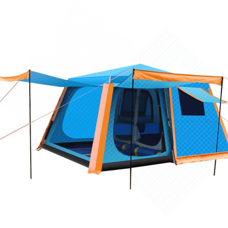 New In Market 5-8 Person Luxury Tents Button Design Outdoor Camping Family Camping Tent With Outdoor Canopy
New In Market 5-8 Person Luxury Tents Button Design Outdoor Camping Family Camping Tent With Outdoor Canopy