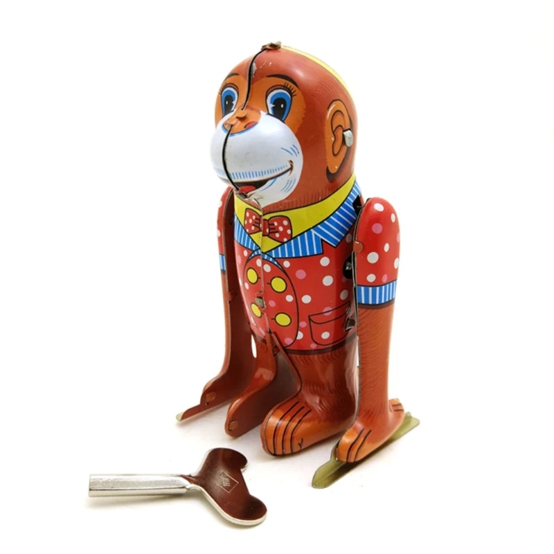 

HX5D House Furnishing Wind Up Toy Clockwork Toy Iron Monkey Pub Boutique Collections