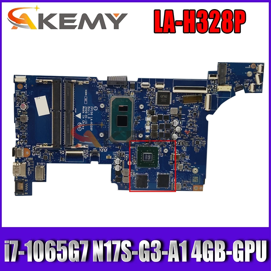 LA-H328P Mainboard For HP 15-DW 15-DW0037WM 15S-DU Laptop Motherboard With i7-1065G7 N17S-G3-A1 4GB-GPU
LA-H328P Mainboard For HP 15-DW 15-DW0037WM 15S-DU Laptop Motherboard With i7-1065G7 N17S-G3-A1 4GB-GPU