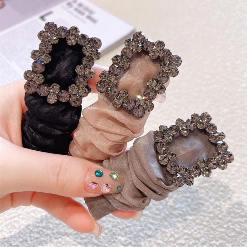 Korean Square Mesh Rhinestone Hairpin Female Side Bangs Bb Clip Back Head Broken Hair Accessories for Girls
Korean Square Mesh Rhinestone Hairpin Female Side Bangs Bb Clip Back Head Broken Hair Accessories for Girls