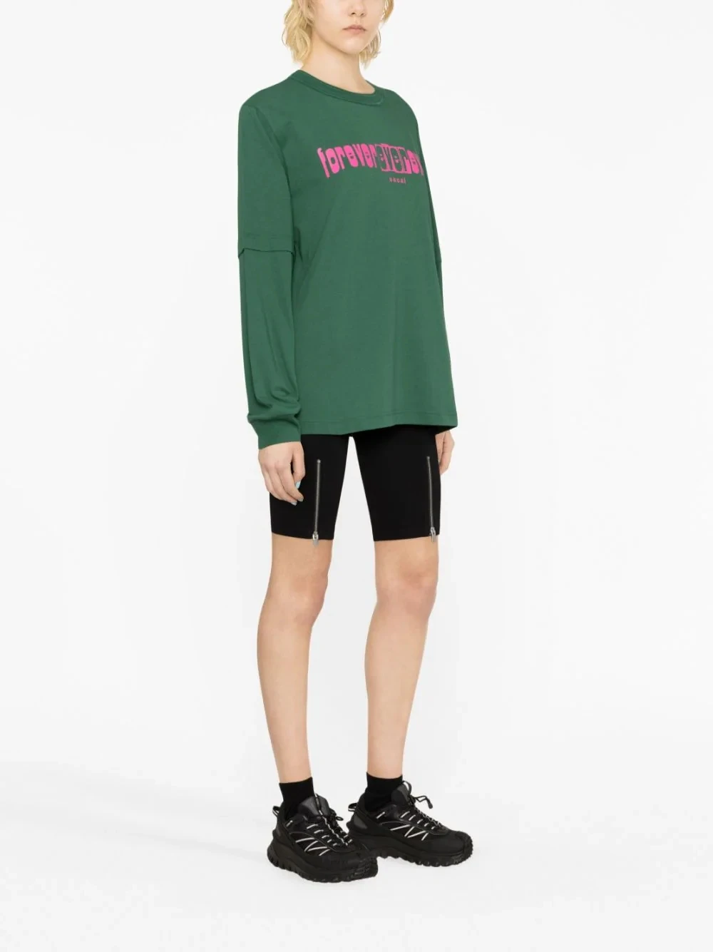Letter Print Women Stitching Sweatshirt Loose O-neck Casual Autumn 2023 Female 2 Colors Pullover
Letter Print Women Stitching Sweatshirt Loose O-neck Casual Autumn 2023 Female 2 Colors Pullover