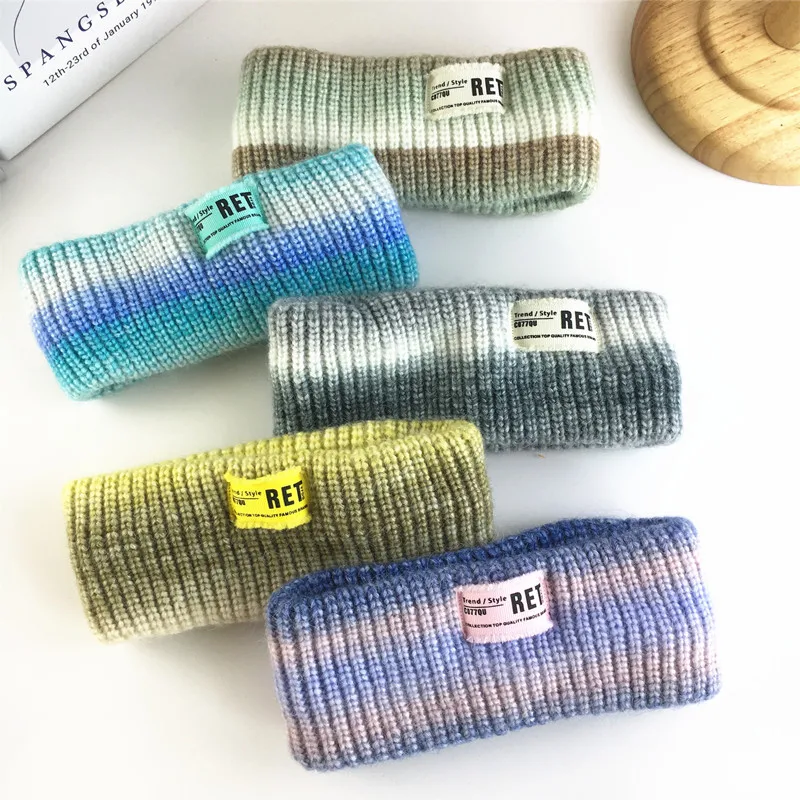 New Smudged Gradient Letter Patch Wool Sports Headband Trendy Knit Running Yoga Hair Band Sweat Absorbent Breathable Accessories
New Smudged Gradient Letter Patch Wool Sports Headband Trendy Knit Running Yoga Hair Band Sweat Absorbent Breathable Accessories