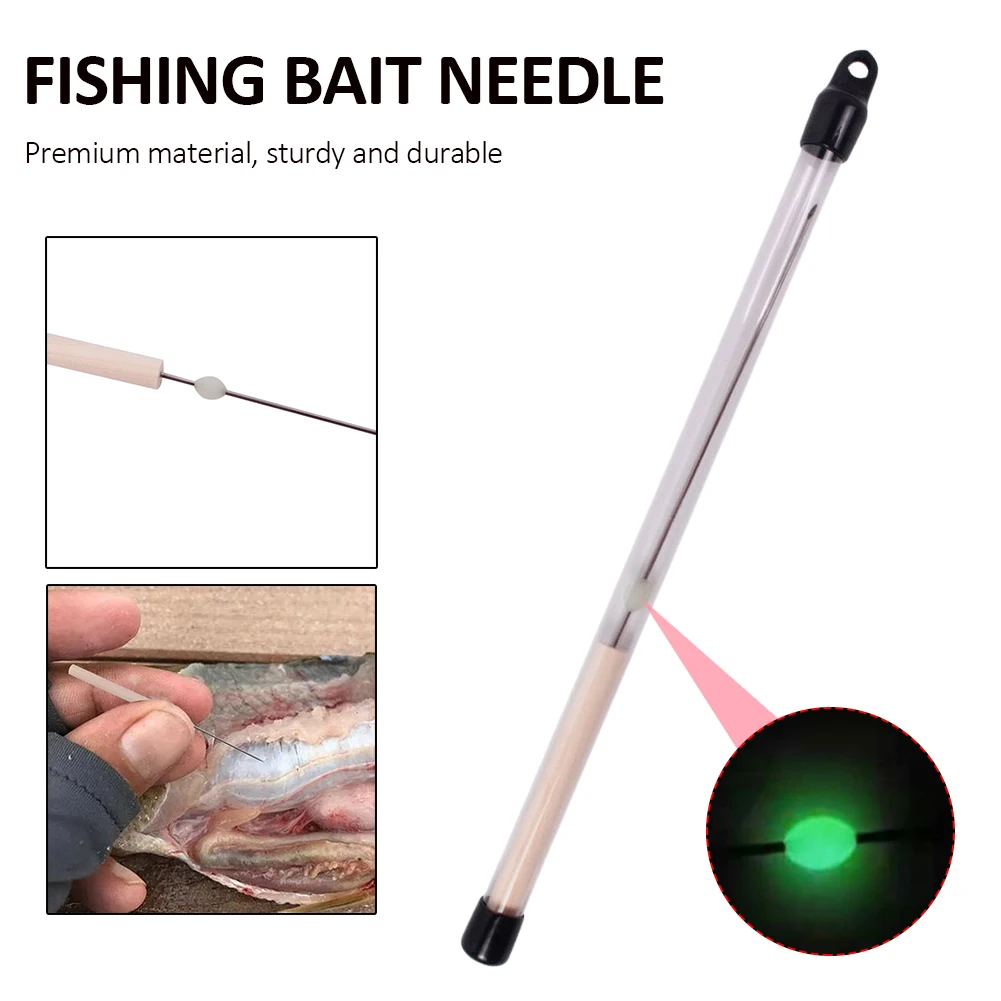 Carp Fishing Rigging Bait Needle 22.5cm Worm Baiting Gas Needle Stainless Steel Wood Earthworm Gas Needle Fishing Tools Tackle
Carp Fishing Rigging Bait Needle 22.5cm Worm Baiting Gas Needle Stainless Steel Wood Earthworm Gas Needle Fishing Tools Tackle