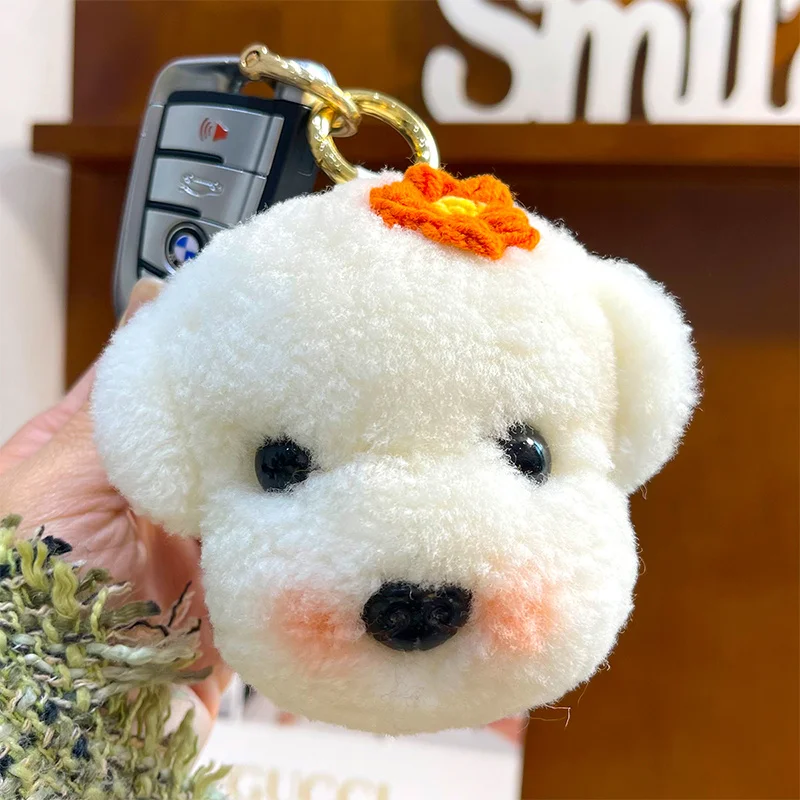 Car Key Chain Key Pendant Wool Cute Puppy Key Pendant Couple Pendant Cute Simple Plush Personality Creative Bag Pendant
Car Key Chain Key Pendant Wool Cute Puppy Key Pendant Couple Pendant Cute Simple Plush Personality Creative Bag Pendant