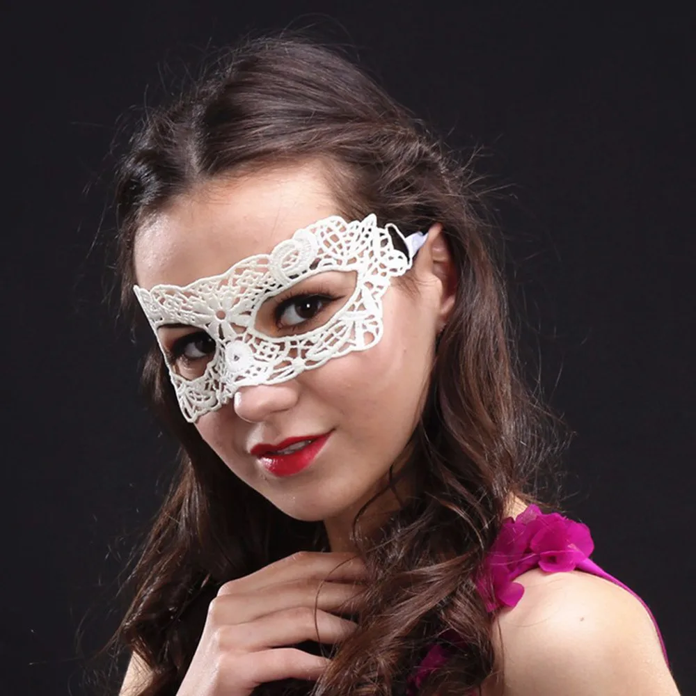 NEW Masquerade Party Styling Mask Lace Emotional Halloween White Black women Mask wholesale 50pcs/lot
NEW Masquerade Party Styling Mask Lace Emotional Halloween White Black women Mask wholesale 50pcs/lot