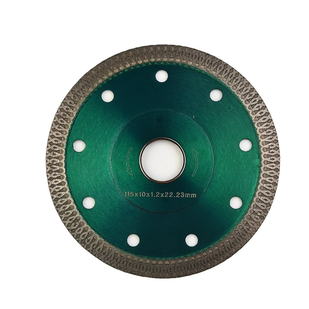 Cutting Blade Diamond Saw Blade Dry And Wet Cutting Green Metal Replacement 105mm/115mm/125mm 10mm Increase 22.23 Mm Arbor
Cutting Blade Diamond Saw Blade Dry And Wet Cutting Green Metal Replacement 105mm/115mm/125mm 10mm Increase 22.23 Mm Arbor