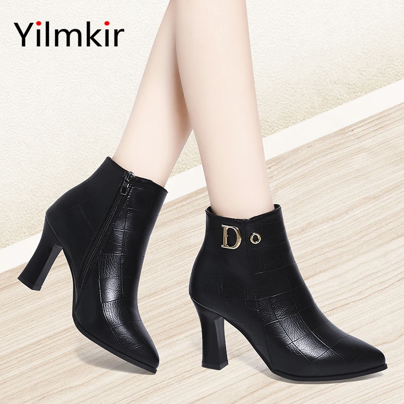 Fashion Popular Warm and Comfortable Zipper Women Boots Leisure Travel Outdoor All Match Non Slip Wear Resistant Lady High Heels
Fashion Popular Warm and Comfortable Zipper Women Boots Leisure Travel Outdoor All Match Non Slip Wear Resistant Lady High Heels