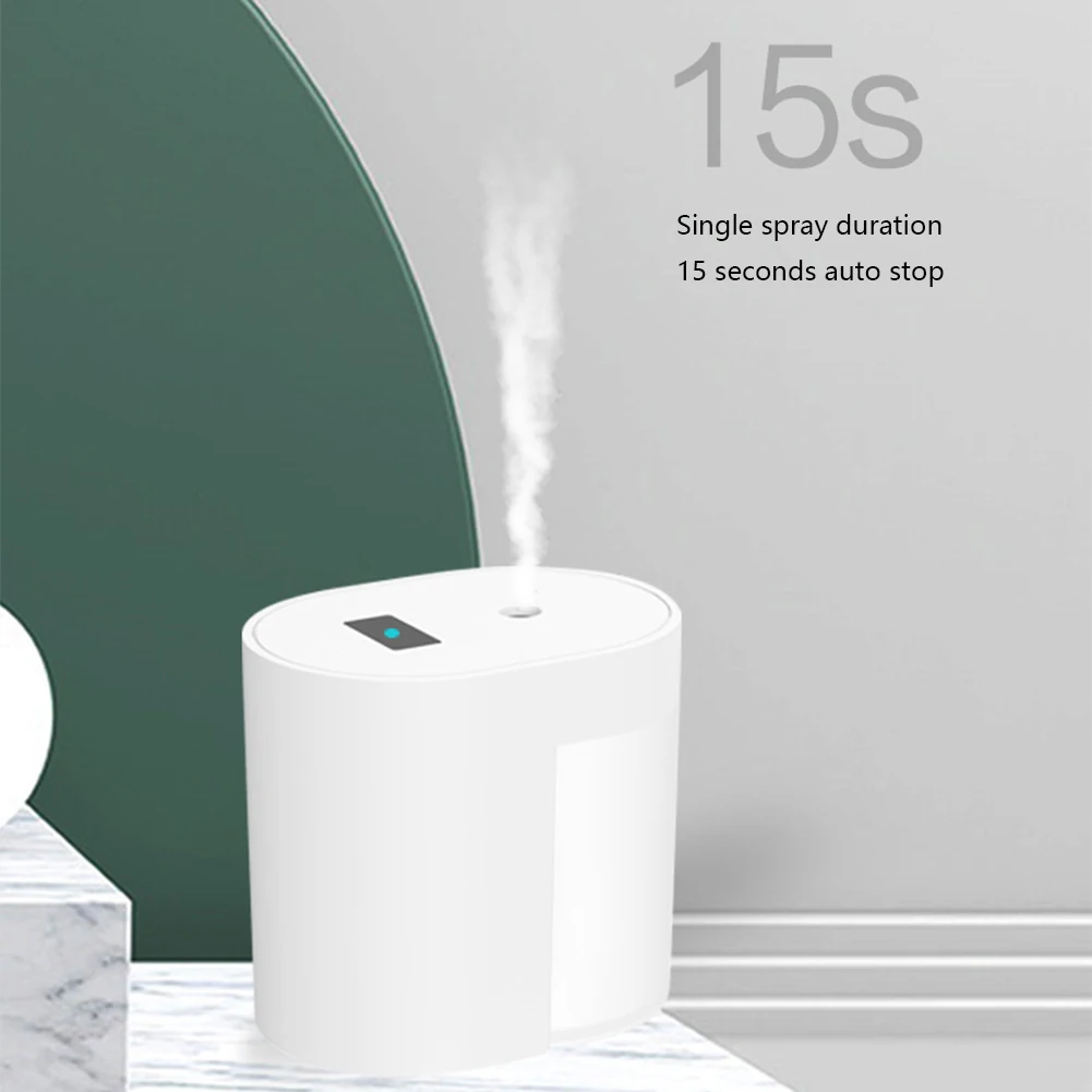 Intelligent Induction Automatic Hand Disinfect Spray 2000mAh Portable Alcohol Disinfect Sprayer Energy Saving for Hotel Restroom
Intelligent Induction Automatic Hand Disinfect Spray 2000mAh Portable Alcohol Disinfect Sprayer Energy Saving for Hotel Restroom