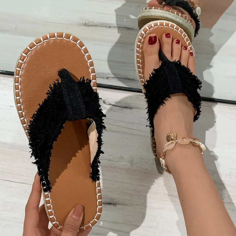 Shoes for Women 2023 High Quality Open Toe Women's Slippers Summer Roman Women's Shoes Solid Color Shoes Ladies Flat Slippers
Shoes for Women 2023 High Quality Open Toe Women's Slippers Summer Roman Women's Shoes Solid Color Shoes Ladies Flat Slippers