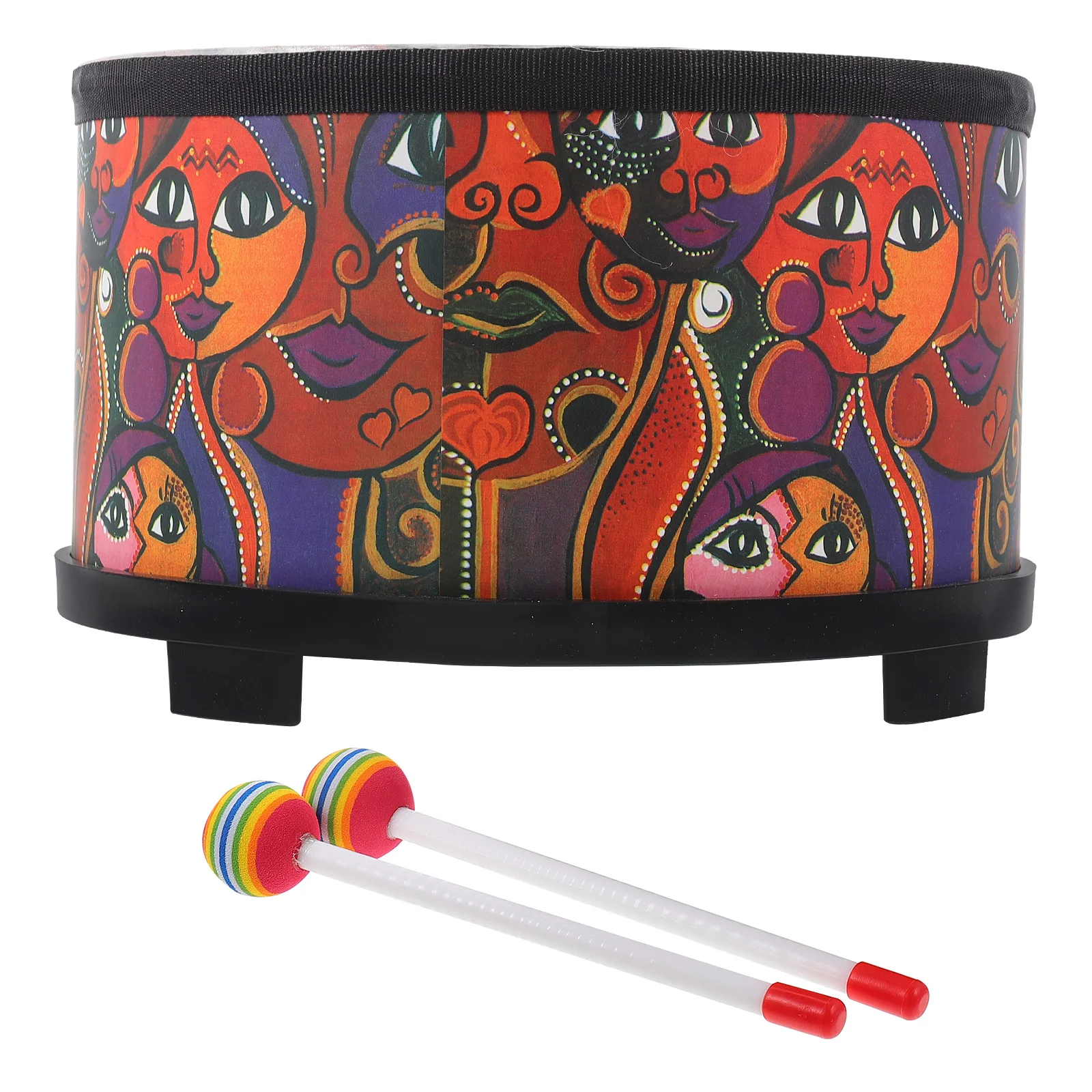 1 Set of Children Lovely Drum Kids Early Educational Musical Instrument Baby 
1 Set of Children Lovely Drum Kids Early Educational Musical Instrument Baby