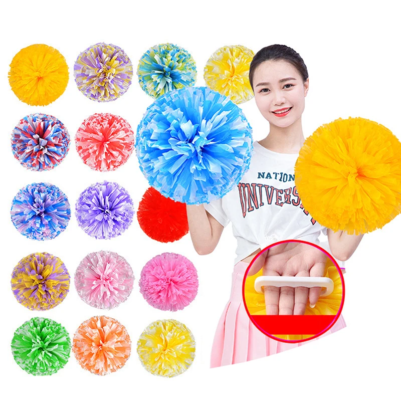 30cm Game Pom Poms Cheap Practical Cheerleading Cheering Ball Sports Match Vocal Dance Party Concert Decorator Come On Props
30cm Game Pom Poms Cheap Practical Cheerleading Cheering Ball Sports Match Vocal Dance Party Concert Decorator Come On Props