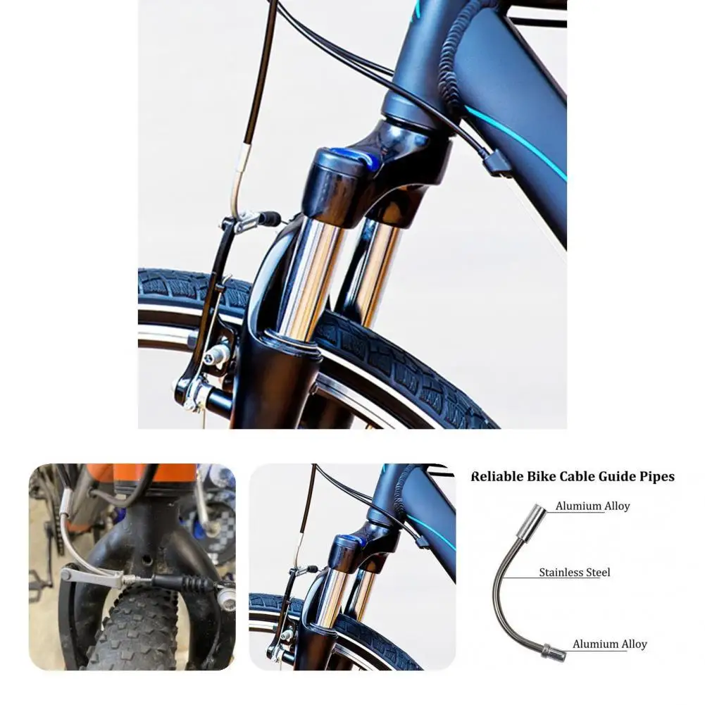 Professional V Brake Bend Pipe Flexible Metal Practical Reliable V Brake Elbows V Brake Elbows V Brake Tube 4Pcs
Professional V Brake Bend Pipe Flexible Metal Practical Reliable V Brake Elbows V Brake Elbows V Brake Tube 4Pcs