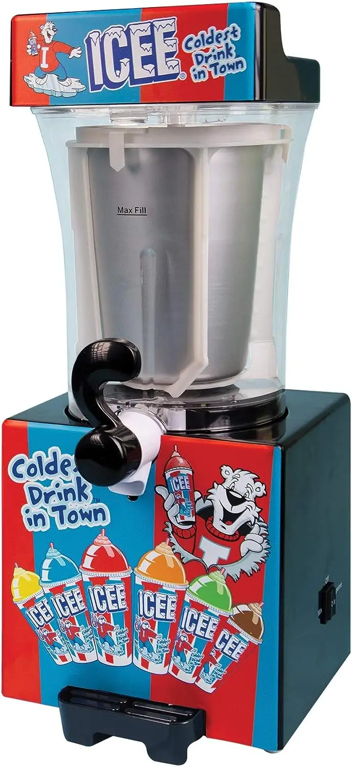 

ICEE Brand Counter-Top Sized ICEE Slushie Maker - Spins Your Pre-Chilled Ingredients with Your Ice into ICEE Slushies!
