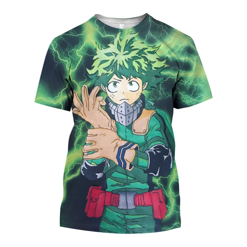 My Hero Academia 3D Print high-quality cartoon Short Sleeve T-Shirts Loose Streetwear Pullovers men and women Sweatshirts
My Hero Academia 3D Print high-quality cartoon Short Sleeve T-Shirts Loose Streetwear Pullovers men and women Sweatshirts