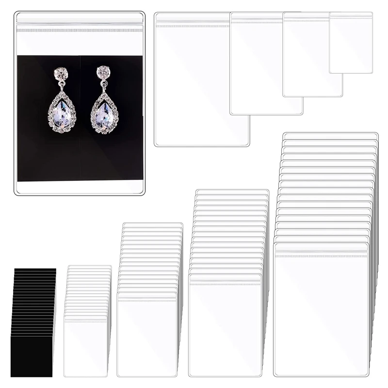 120Pcs PVC Plastic Jewelry Bags Set 100Pcs Self Seal Jewelry Storage Bags 4Sizes Earring Pouches 20Pcs Antioxidant Sheet
120Pcs PVC Plastic Jewelry Bags Set 100Pcs Self Seal Jewelry Storage Bags 4Sizes Earring Pouches 20Pcs Antioxidant Sheet