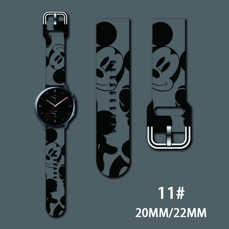 Силиконовые смарт-часы с диснеевским Микки для Samsung Galaxy Watch 4, ремешок Gear S3 Correa, браслет Huawei GT2 Pro, ремешок 22 мм, 20 мм
Силиконовые смарт-часы с диснеевским Микки для Samsung Galaxy Watch 4, ремешок Gear S3 Correa, браслет Huawei GT2 Pro, ремешок 22 мм, 20 мм
