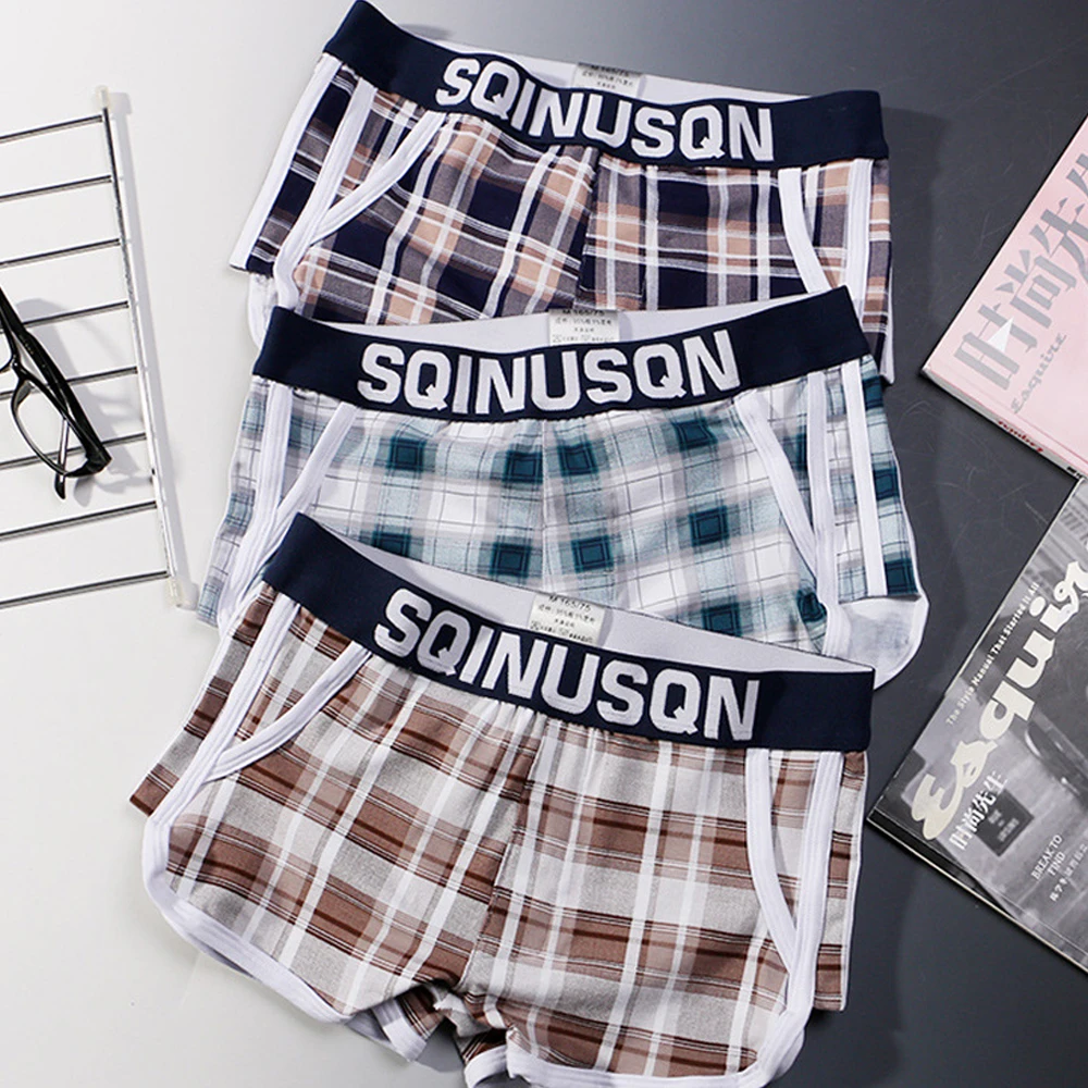 Fashion Boxershorts Men Plaid Print Boxer Home Comfortable Breathable Pocket Shorts Panties Briefs New Men's Swimming Trunks
Fashion Boxershorts Men Plaid Print Boxer Home Comfortable Breathable Pocket Shorts Panties Briefs New Men's Swimming Trunks