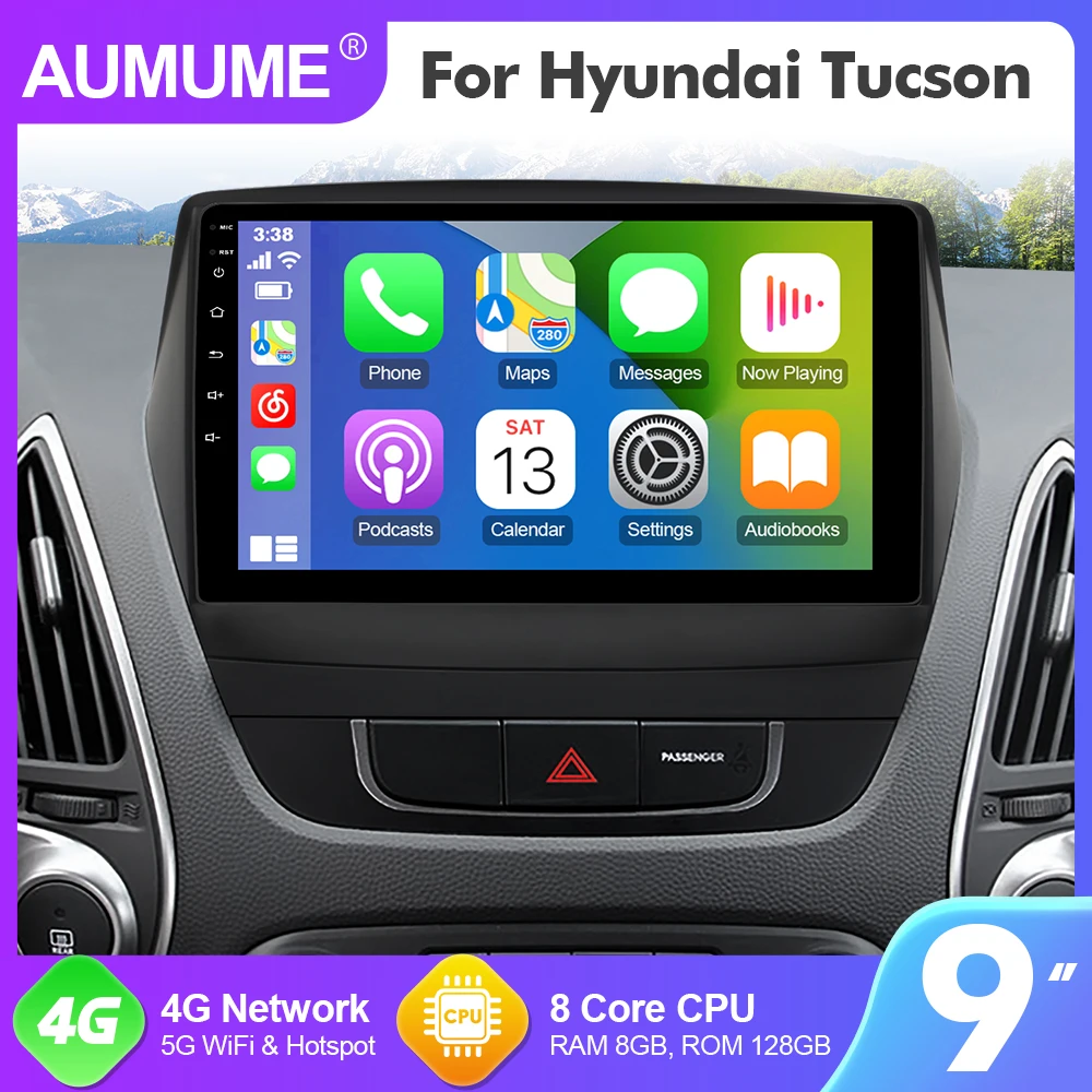 AUMUME 9 Inch Android 12 Car Radio For Hyundai Tucson 2 IX35 2009-2015 Multimedia Player Carplay 4G 2 Din
AUMUME 9 Inch Android 12 Car Radio For Hyundai Tucson 2 IX35 2009-2015 Multimedia Player Carplay 4G 2 Din