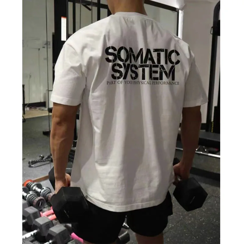 Men's Gym T Shirts Fitness Graphic T-shirts Cotton Fashion Short Sleeve Casual Hip Hop Men Tee Oversized High Quality T Shirt
Men's Gym T Shirts Fitness Graphic T-shirts Cotton Fashion Short Sleeve Casual Hip Hop Men Tee Oversized High Quality T Shirt