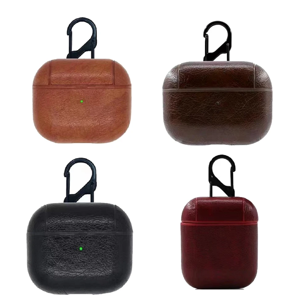 Classic Design Solid Color Pebbled Leather Earphone Case for Airpods Pro With Key Chain for Airpods 3 2 Case Luxury with MB Logo
Classic Design Solid Color Pebbled Leather Earphone Case for Airpods Pro With Key Chain for Airpods 3 2 Case Luxury with MB Logo