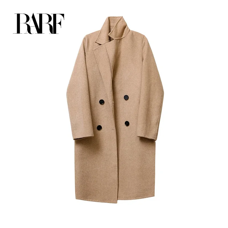 2023 new women's autumn/winter cashmere double-sided coat neutral wind double-breasted coat
2023 new women's autumn/winter cashmere double-sided coat neutral wind double-breasted coat