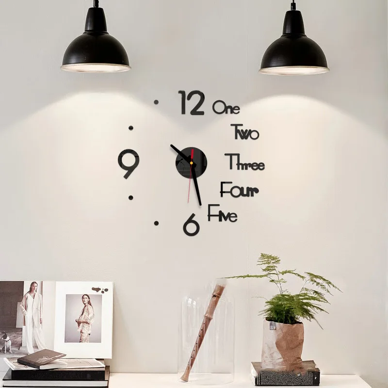 3D Wall Clock Creative Acrylic Wall Clock Diy Clock Mute Wall Sticker Clock Manufacturer Supply Dropshipping Wholesale
3D Wall Clock Creative Acrylic Wall Clock Diy Clock Mute Wall Sticker Clock Manufacturer Supply Dropshipping Wholesale