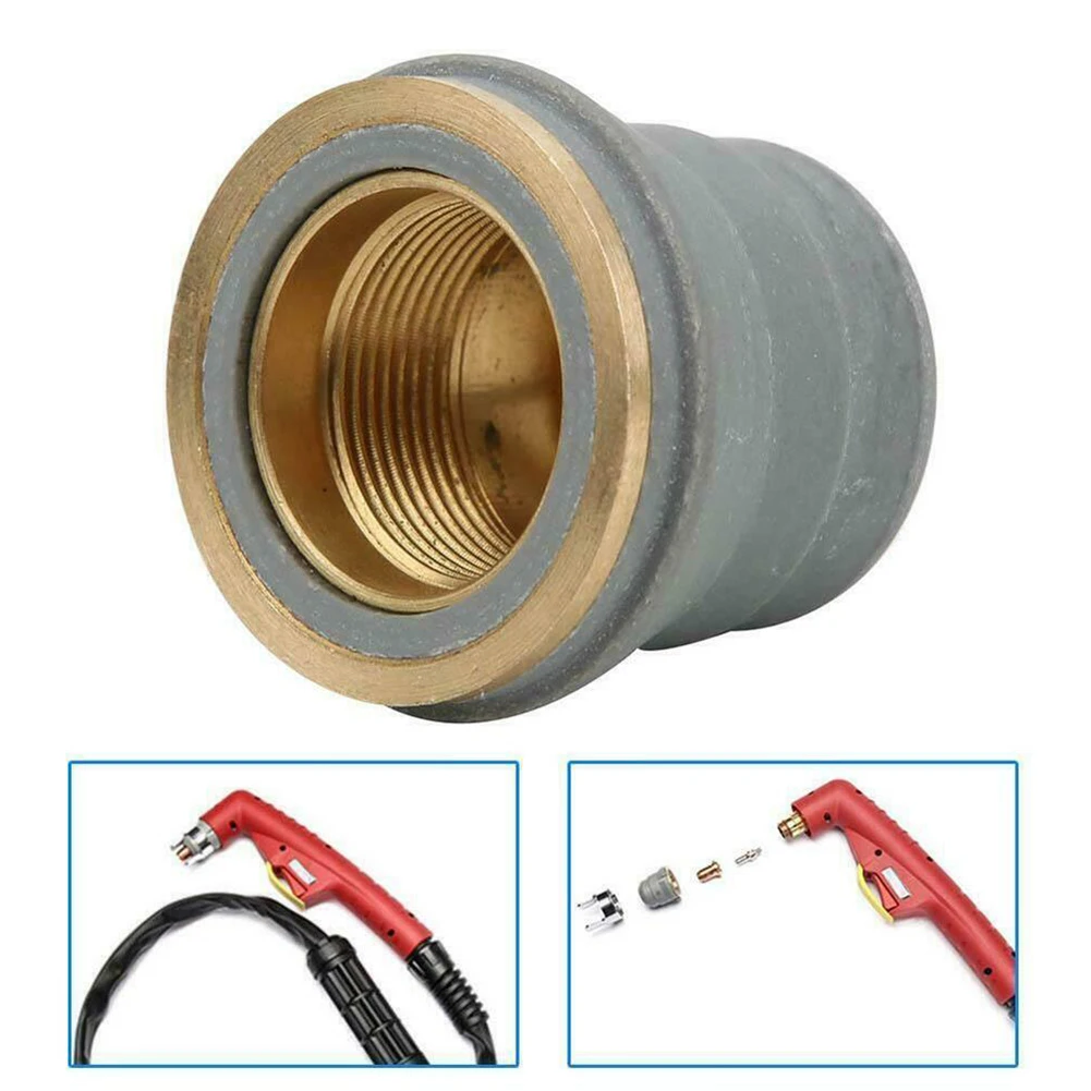 Durable Protective Cap Retaining Cap Brass Inner Material For PT-40/PT-60 For Plasma Torches Plasma Cutter Plasma Torch
Durable Protective Cap Retaining Cap Brass Inner Material For PT-40/PT-60 For Plasma Torches Plasma Cutter Plasma Torch