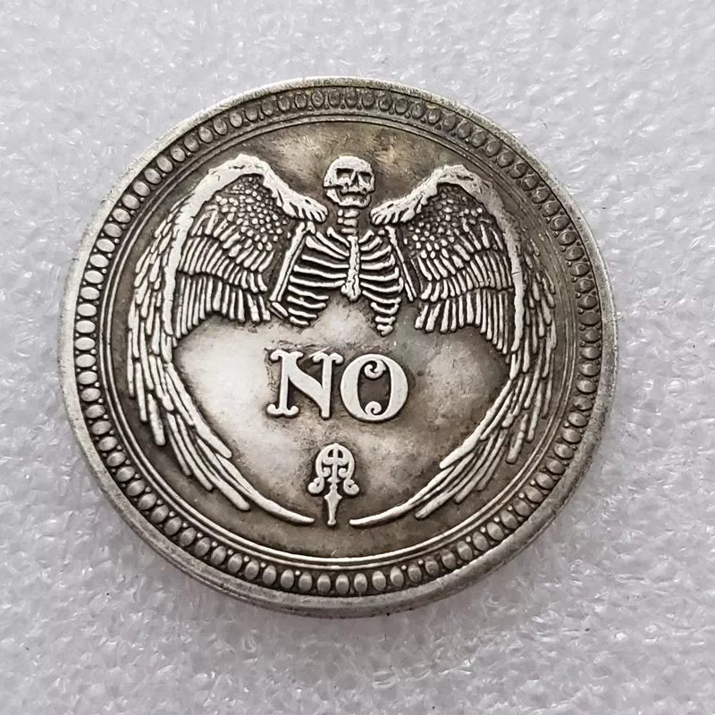 2022 Gothic Prediction Decision Coin All Seeing Eye Or Death Angel Nickel USA Morgan Coin
2022 Gothic Prediction Decision Coin All Seeing Eye Or Death Angel Nickel USA Morgan Coin