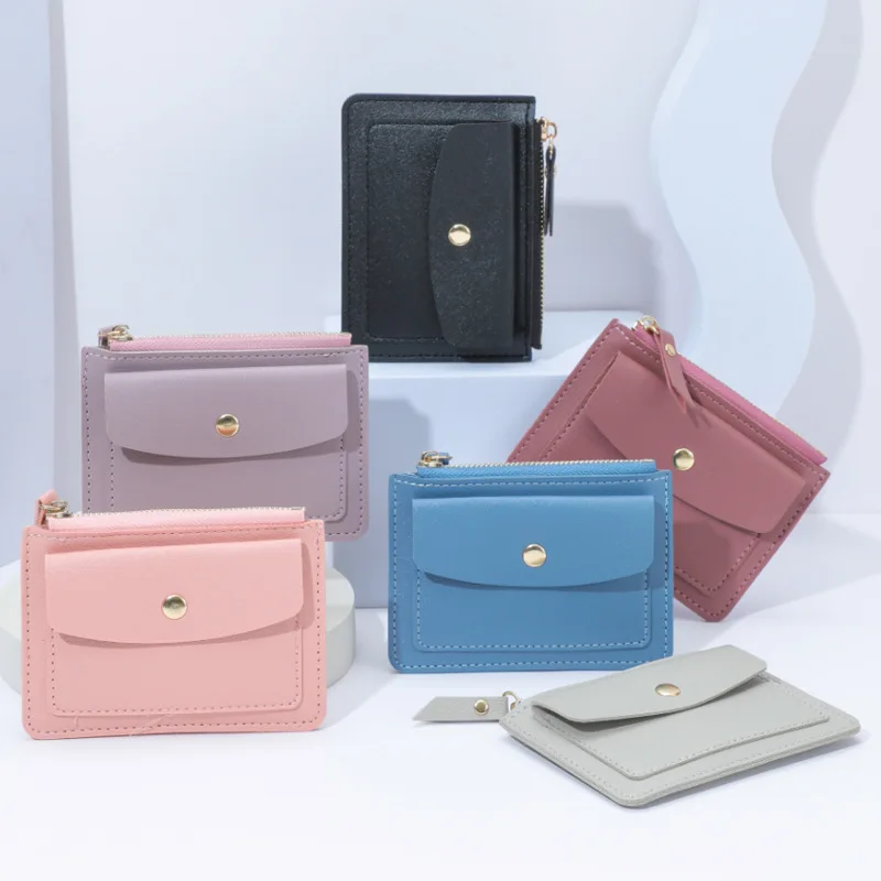 Leather Female Purse Women Simple Wallets Mini Zipper Solid Multi-Cards Holder Coin Short Wallet Slim Small MoneyBag Pocket Hasp 
Leather Female Purse Women Simple Wallets Mini Zipper Solid Multi-Cards Holder Coin Short Wallet Slim Small MoneyBag Pocket Hasp