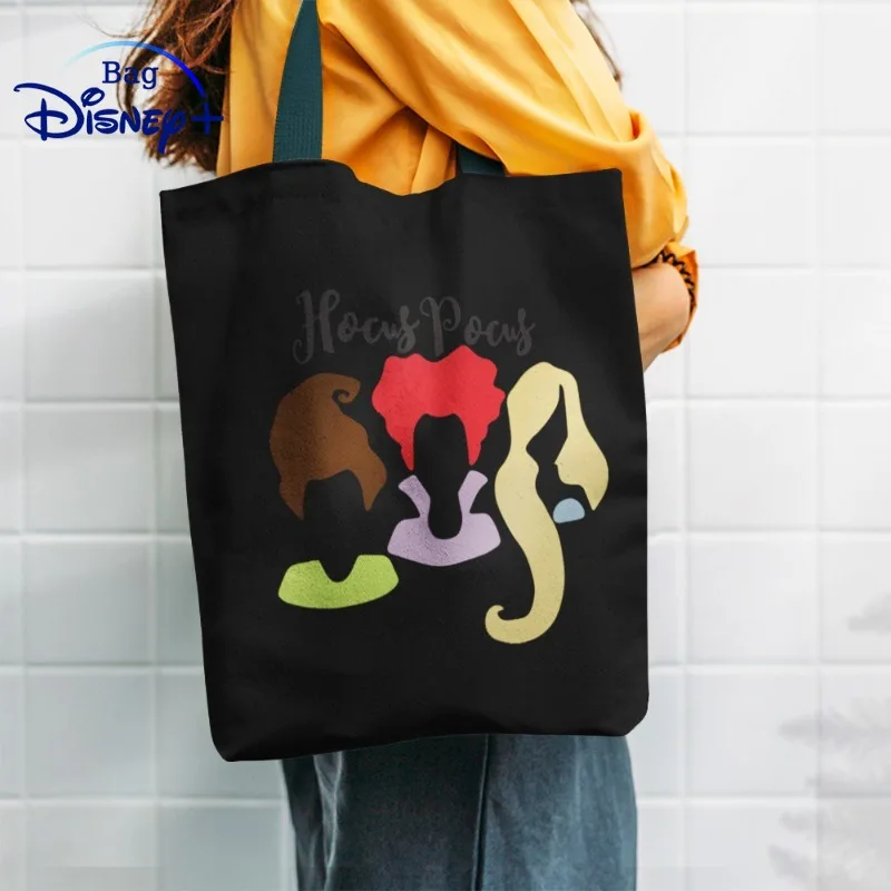Hocus Pocus Handbags Disney Black Shoulder Canvas Tote Bags for School Funny Kawaii Handbag Totebag Bolsos Totes Shopping Bag
Hocus Pocus Handbags Disney Black Shoulder Canvas Tote Bags for School Funny Kawaii Handbag Totebag Bolsos Totes Shopping Bag